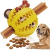 Balle à mâcher & distributeur croquette pour chien