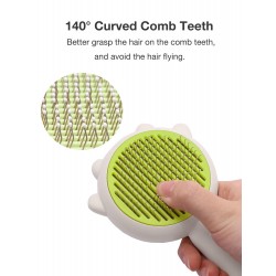 Brosse de Massage à bouton – Toilettage Facile et Confortable