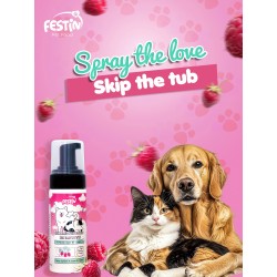 Shampoing Sec en Mousse FESTIN 150ml – Bain Express Sans Rinçage