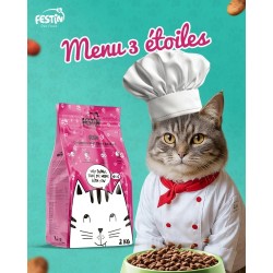 Festin Félin – Croquettes au Poulet