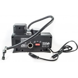 All Ride Mini compresseur d’air pour canots de sauvetage gonflables avec manomètre et adaptateur de voiture 220 V et 12 V