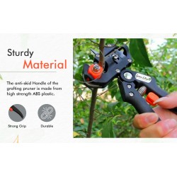 Ciseau de jardin à deux lames pour greffer des arbres