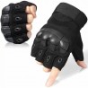 Gants Tactique Demi-Doigts Hommes Femmes
