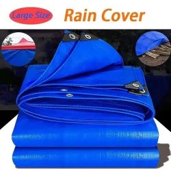 Bâche imperméable résistante en PVC – 3m x 4m – Bleu