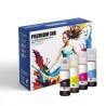 Pack de 4 bouteilles  d'encre de 100ml adaptable EPSON