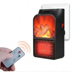 Chauffage Électrique Portable 1000W Avec Télécommande