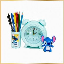 Réveil Enfant Bleu Ludique à Grands Chiffres