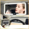Miroir Pare-Soleil LED pour Voiture – Éclairage Ajustable