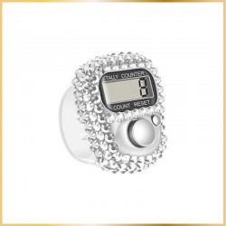 Compteur de Prières Digital en Bague Élégante