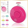 Kit Coupe Ongles à Batterie Sans Risque pour Nourrisson Rose
