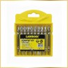 LAMBOSS Coffret 10 Embouts Tournevis S2 65mm