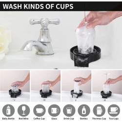 Lave-gobelet automatique pour évier de cuisine