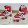 Patins à roulettes quad ajustables pour enfants 4 roues extensibles