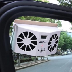 Ventilateur extracteur solaire pour fenêtre de voiture