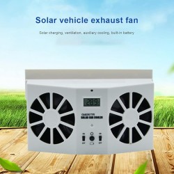 Ventilateur extracteur solaire pour fenêtre de voiture