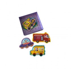 Puzzle pour enfants thème véhicules de transport et de la circulation 43 pièces