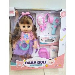 Poupée parlant avec accessoires Sweet Playset Baby Doll