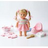 COFFRET poupée avec accessoires Drink Wet Baby de la marque Lunabebe