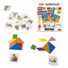 Tangram Challenge- Montessori 48Pcs