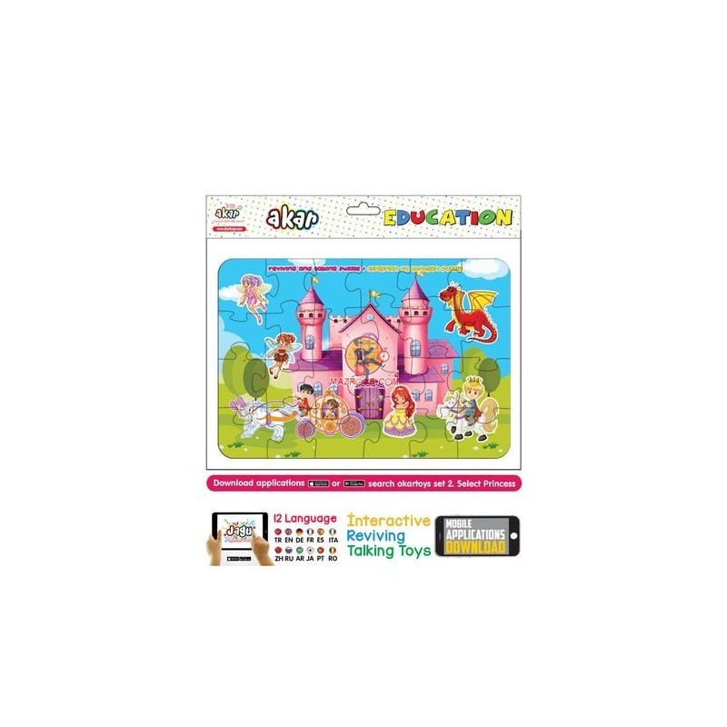 Puzzle -Princesse-Animé par Smartphone-24 PCS