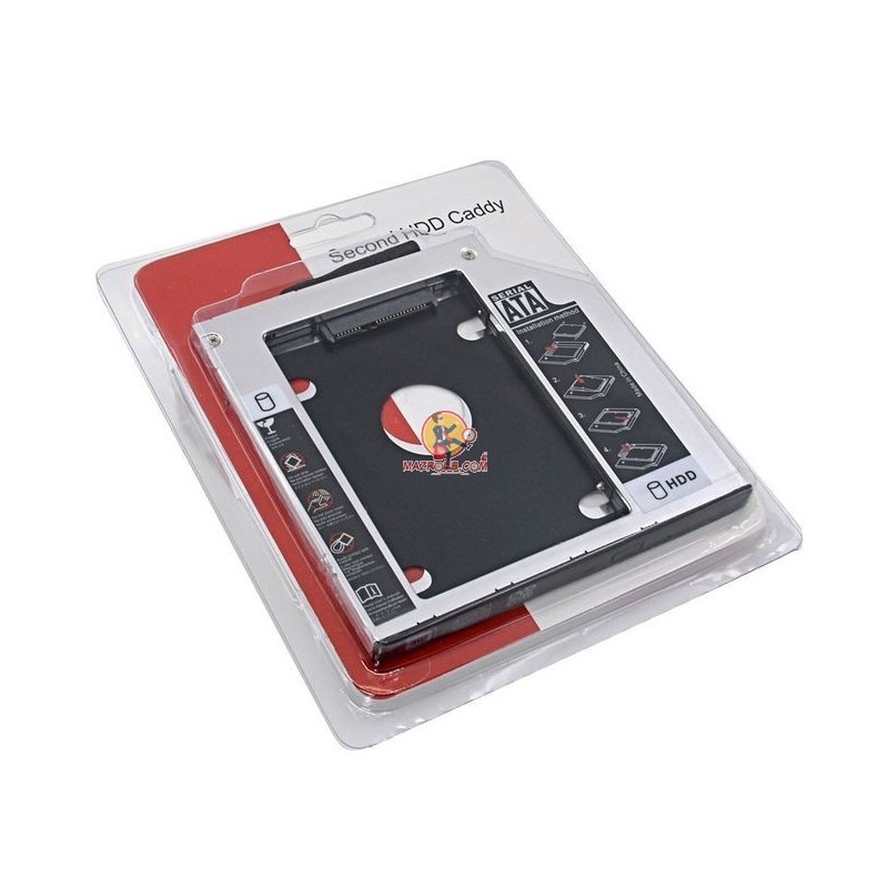 Extension pour disque HDD/SSD 9mm