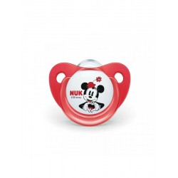 NUK-Sucette Disney Mickey Mouse 0-6 Mois Rouge
