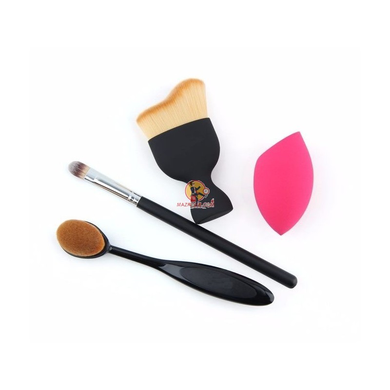 kit accessoires maquillage - 4 Pièces Multi -couleur