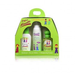 Coffret Alouette 3 pcs - Eau de Toilette +Déodorant Spray +Shampoing