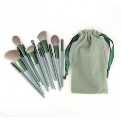 Kit de pinceaux de Maquillage professionnels - vert