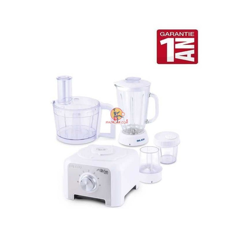 Robot De Cuisine My Kitchen - 800W - Blanc - PALS.30587 - Garantie 1 An