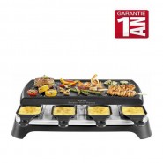 Raclette 3 en 1 - Raclette grill plancha - RE459801 - 1100W - Garantie 1 an