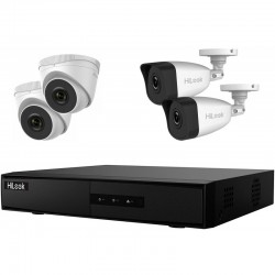 Kit sécurité Hilook: DVR avec 2x Caméras Internes 2MP (THC-T120-PC) + 2x Caméras Externes 2MP (THC-B120-MC)