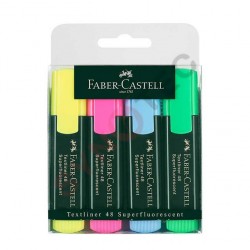 Faber Castell Pochette fluo de 4