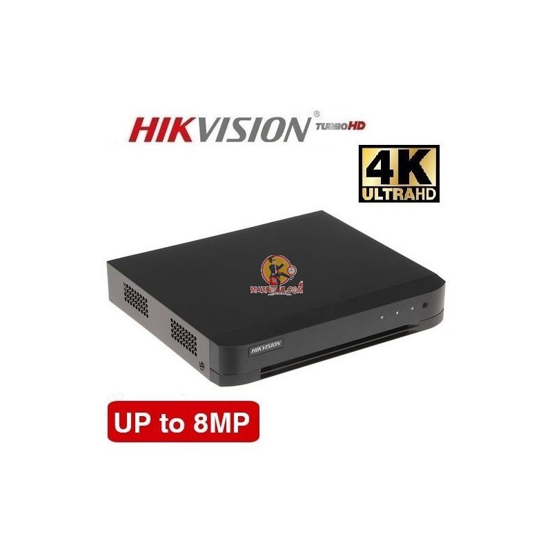 Hikvision Enregistreur pour Cameras surveillance - XVR de 4 - UP TO 8MP