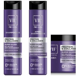 Gamme Vif super silver protéine et collagen tous type de cheveux