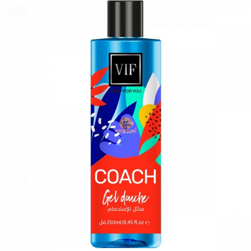 Gel douche Vif Coach 250 ml
