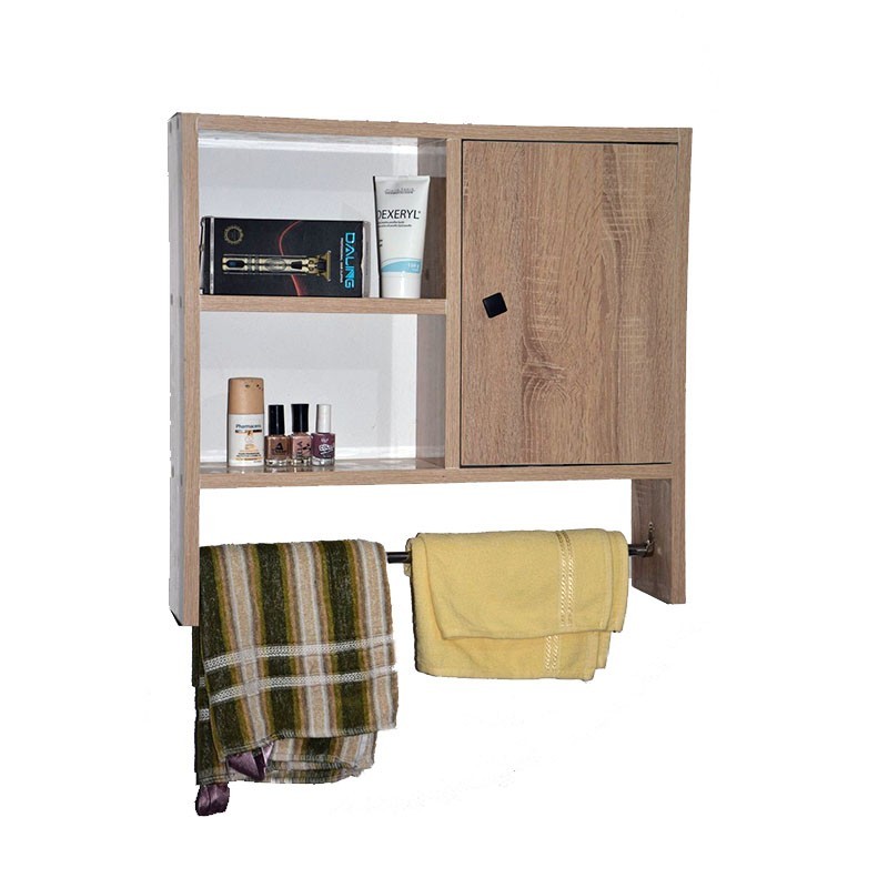 Éléments de salle de bain mdf stratifiés couleur effet bois