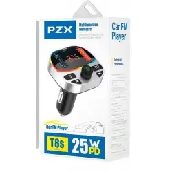 Lecteur FM sans fil PZX C902 T8S pour les véhicules