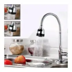 Douchette Flexible 360° Pour Robinet De Cuisine – Gris